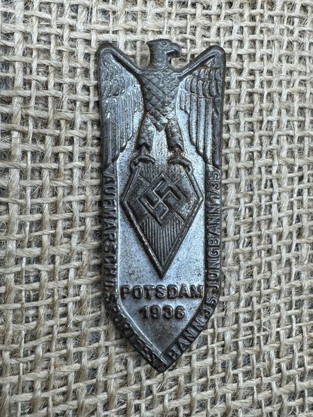 HJ Aufmarsch Sportfest Bann 35 Jungbann 1/35 Potsdam 1936