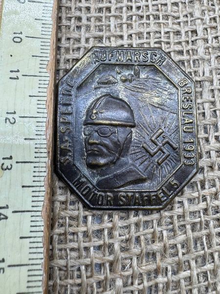 Breslau 1933 SA Spend Aufmarsch Motor Staffel 5