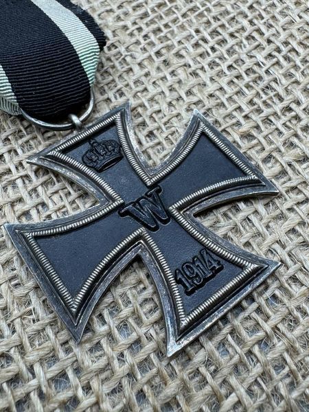 EK krzyż żelazny 1914 2j klasy syg R