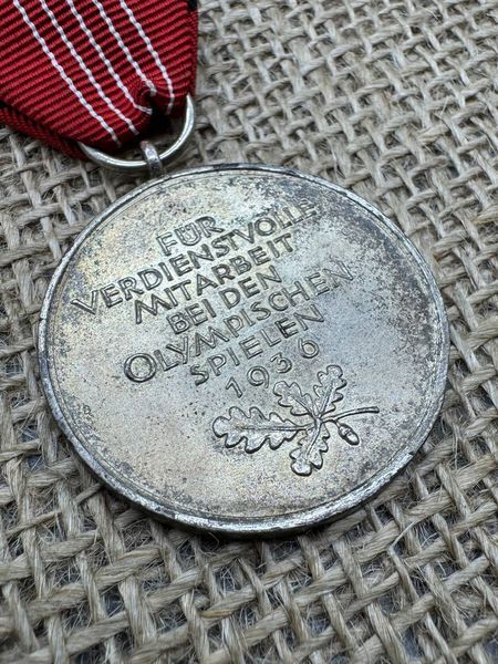 German Olympic Commemorative Medal 1936