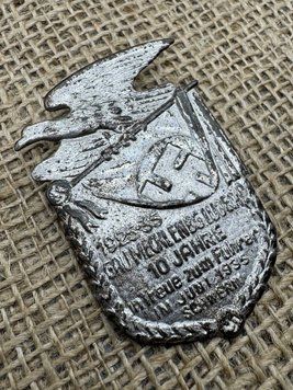 odznaka SA Truhe zum F&uuml;hrer 1935 Schwerin RARE