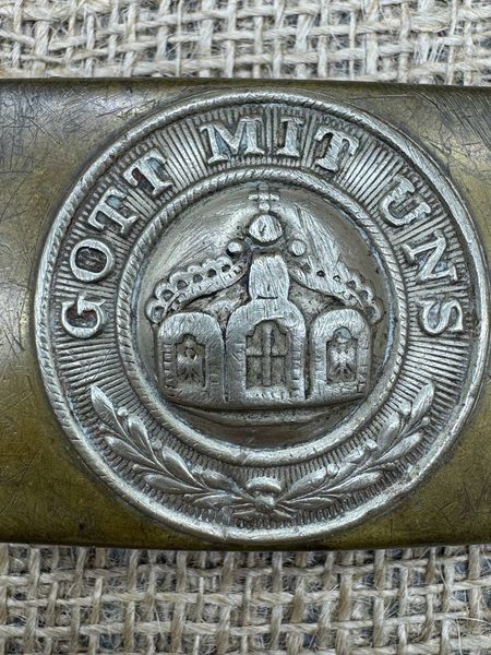 Belt buckle German Colonial RARE Gott mit Uns ww1