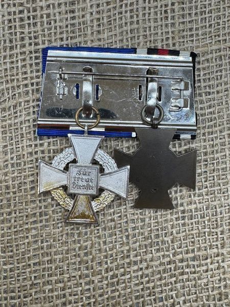 medal bar Hindenburg i krzyż 25 lat służby