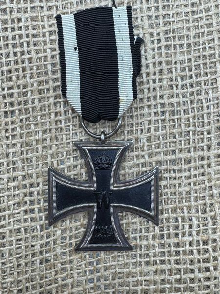 EK krzyż żelazny 1914 2j klasy syg WILM