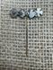 Miniature Medal stickpin set x4, loyal service cross for 40 years