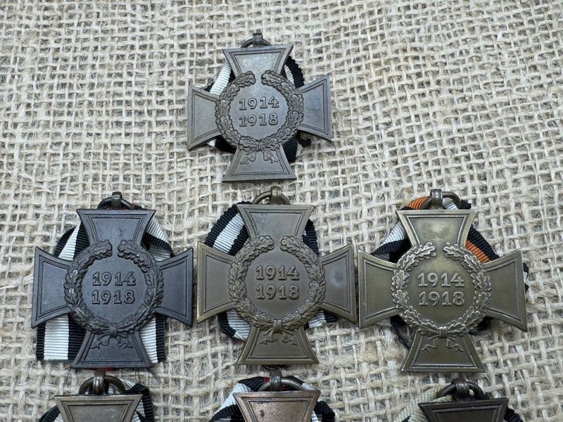 10x Hindenburg cross 1914-1918 without swords