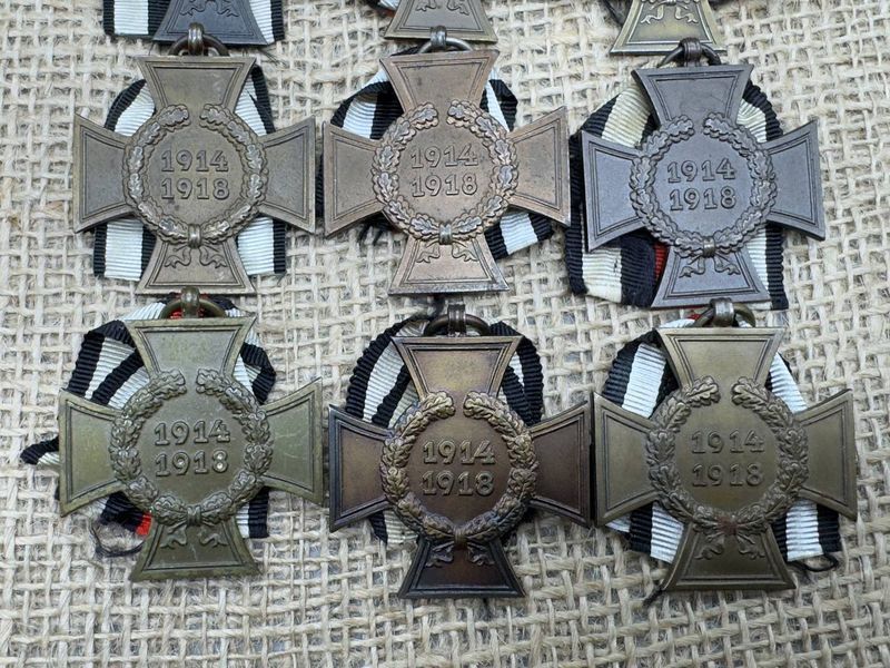 10x Hindenburg cross 1914-1918 without swords