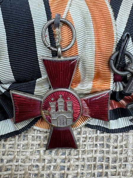 3x medal bar ww1