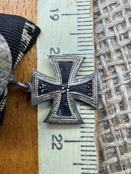 EK krzyż żelazny 1914 mini syg Dep