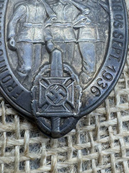 odznaka  Kreuzburg Oberschlesien Kluczbork 1936